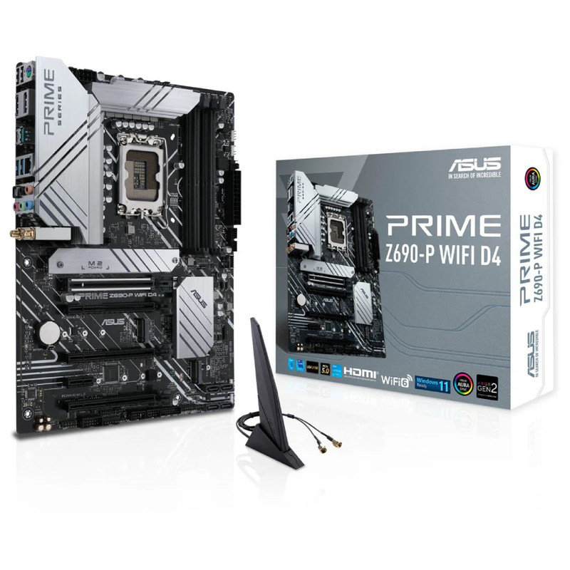 Asus Prime Z690-P WiFi - DDR4 LGA 1700 Intel Motherboard - اللوحة الأم